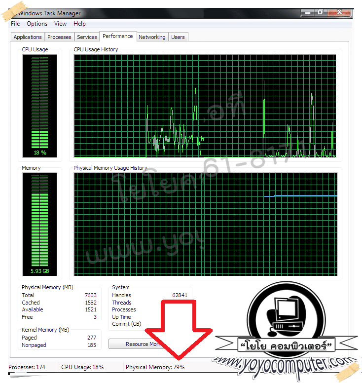 คอมพิวเตอร์ช้า หน่วง ค้าง เพิ่มแรมแล้ว ก็ยังไม่หาย มาดูสาเหตุกันครับr5.1